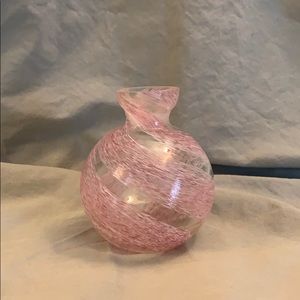 Decorative glass vase